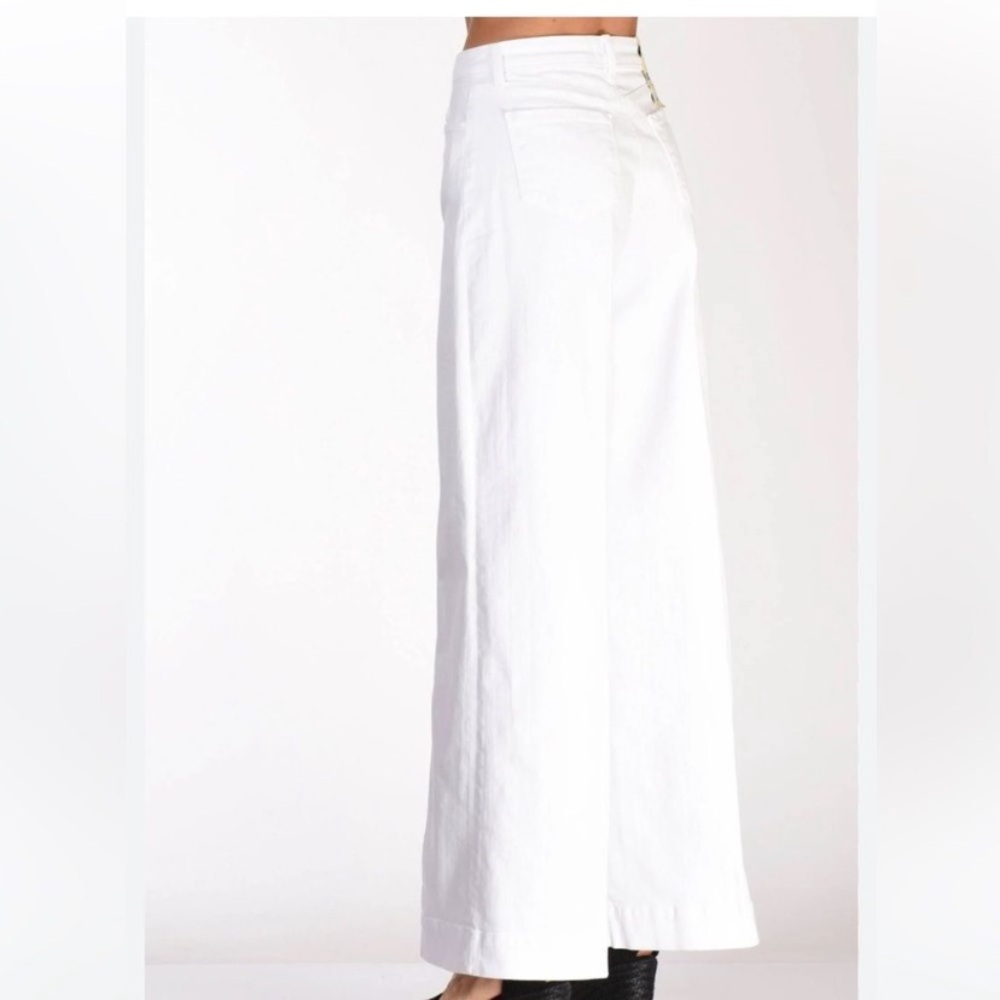 NWT L’Agence Sandy High-Rise Wide Leg Pants Jeans; Size 27; MSRP: $275. - Picture 4 of 9